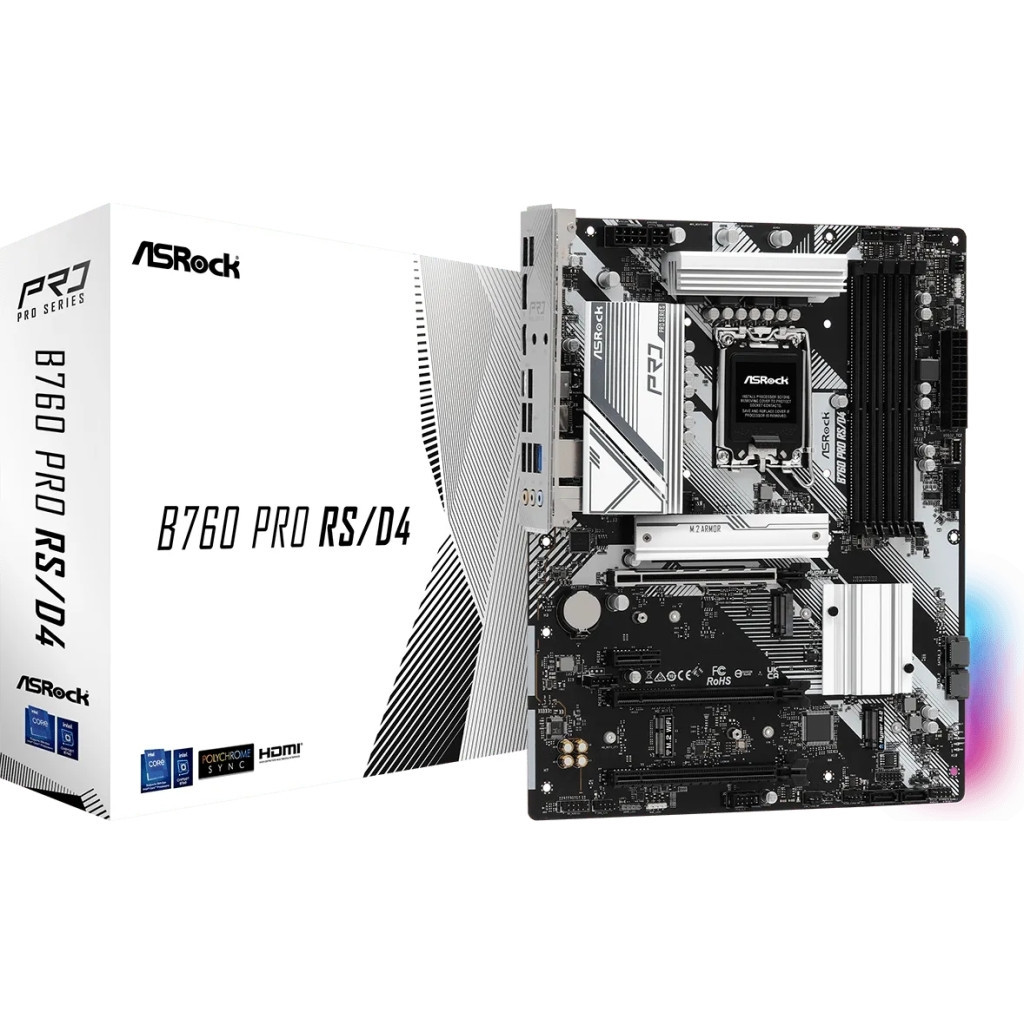 Материнська плата ASRock B760 PRO RS/D4 - зображення 6