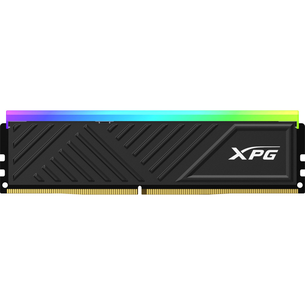 Модуль пам'яті для комп'ютера DDR4 32GB 3600 MHz XPG Spectrix D35G RGB Black ADATA (AX4U360032G18I-SBKD35G) - зображення 1