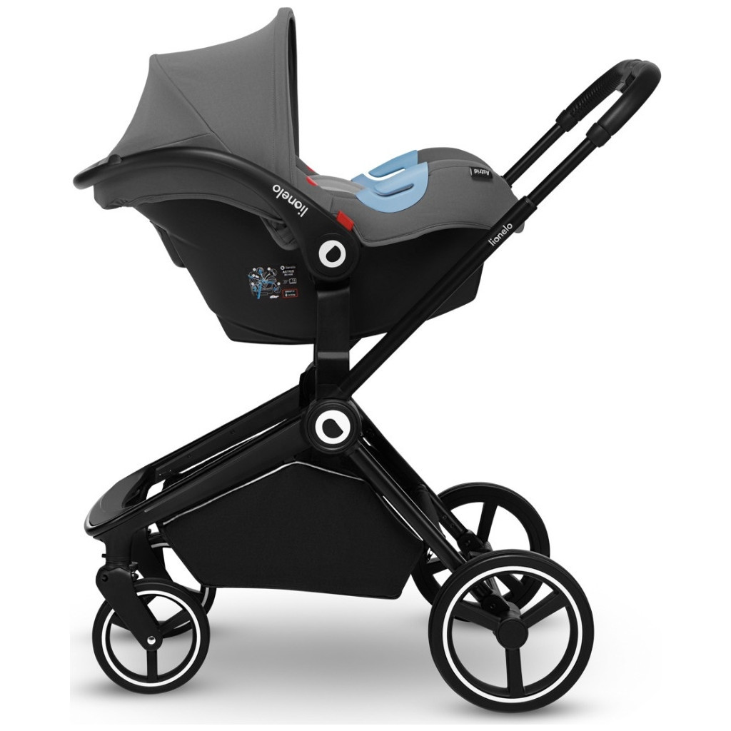 Коляска Lionelo 3 в 1 Mika Grey Stone (LO-MIKA 3IN1 GREY STONE) - зображення 5