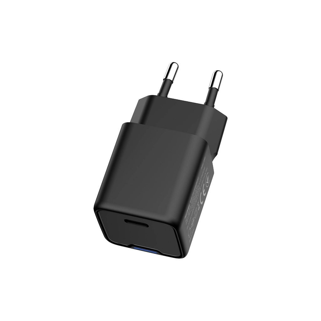 Зарядний пристрій ColorWay GaN Mini 25W PD Port PPS USB-C black (CW-CHS052PD-BK) - зображення 4