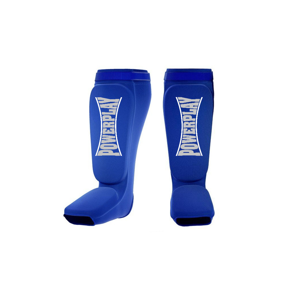 Захист гомілки і стопи PowerPlay 3054 Classic Shin Сині XL (PP_3054_XL_Blue) - зображення 1