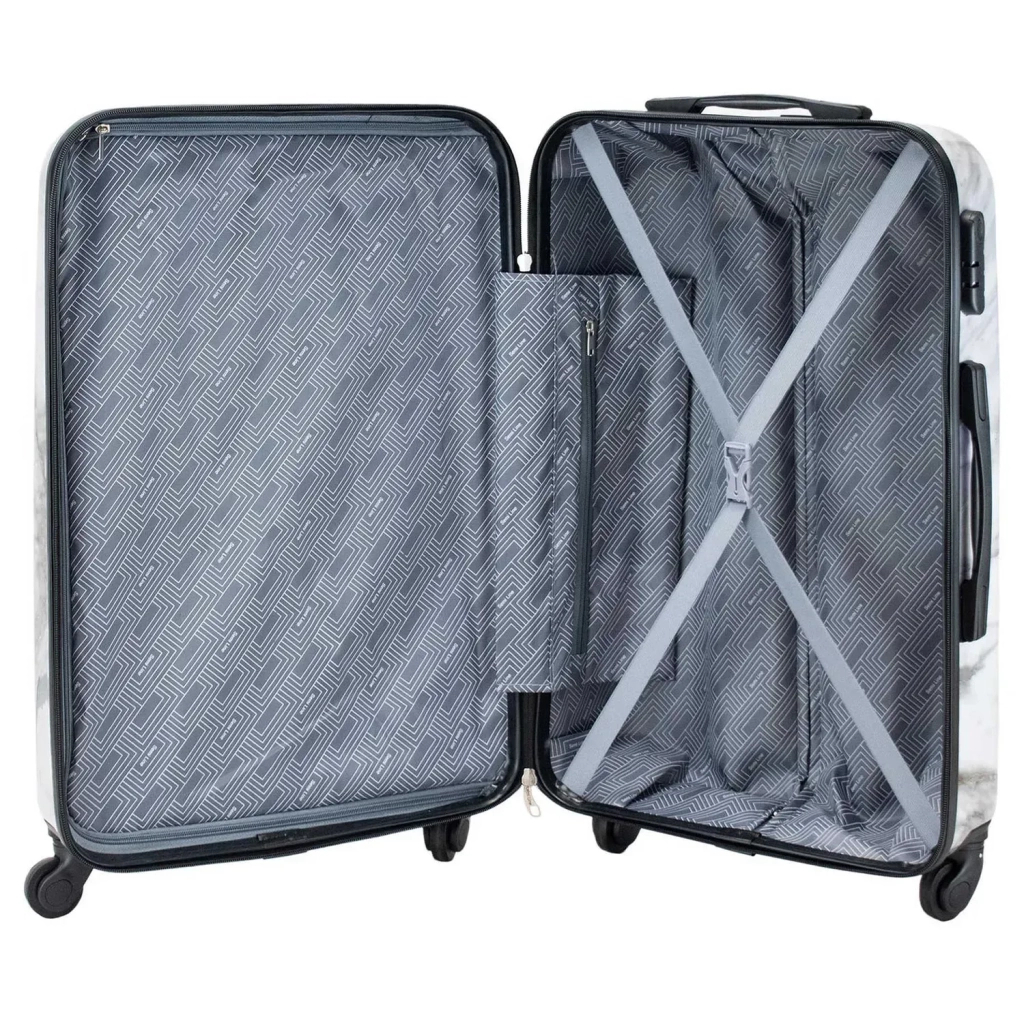 Валіза Semi Line 28" L T5731-1 White Marble (DAS303341) - зображення 6