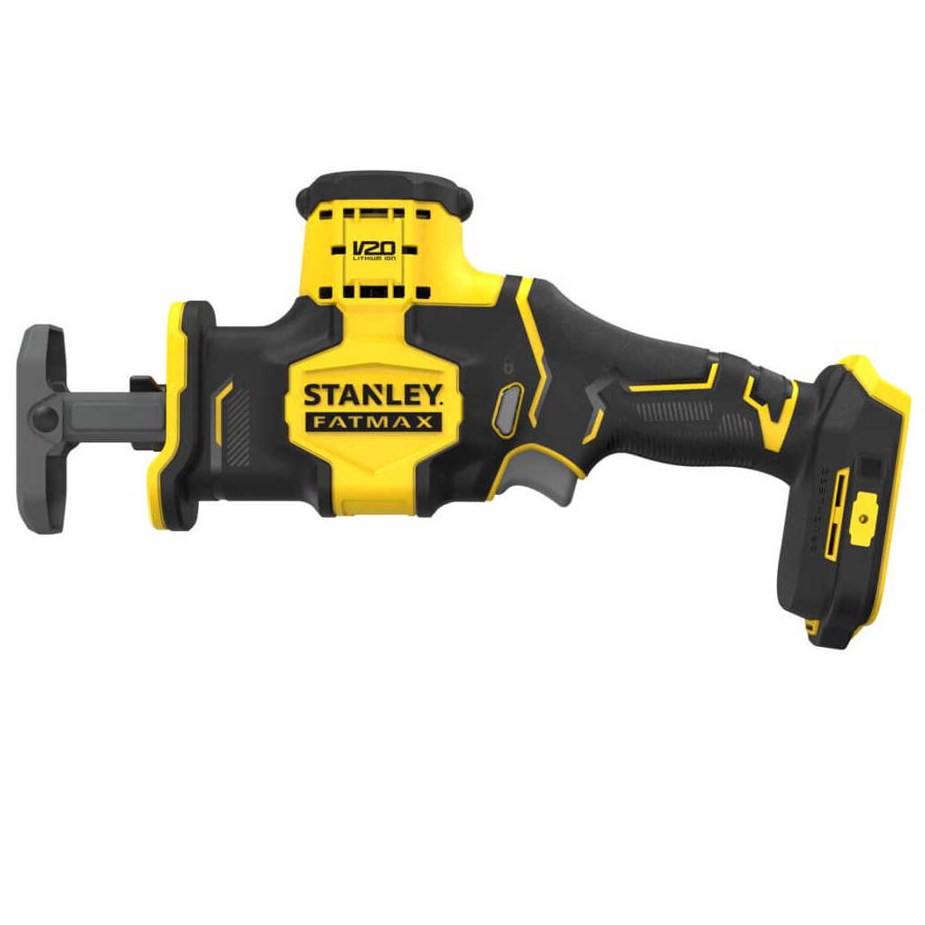Шабельна пила Stanley FatMax безщіткова, 18ВLi-Ion, 0-2800 ход/хв, хід 19 мм (без АКБ та ЗП) (SFMCS305B) - изображение 2