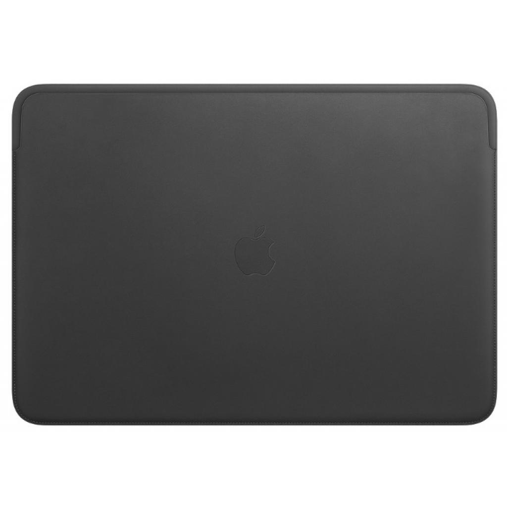 Чохол до ноутбука Apple 16" MacBook Pro, Leather Sleeve, Black (MWVA2ZM/A) - зображення 1
