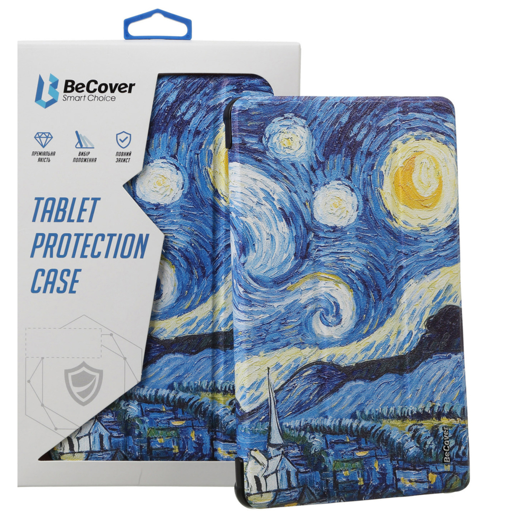 Чохол до планшета BeCover Smart Case Lenovo Tab M10 Plus TB-125F (3rd Gen)/K10 Pro TB-226 10.61" Night (708315) - зображення 1