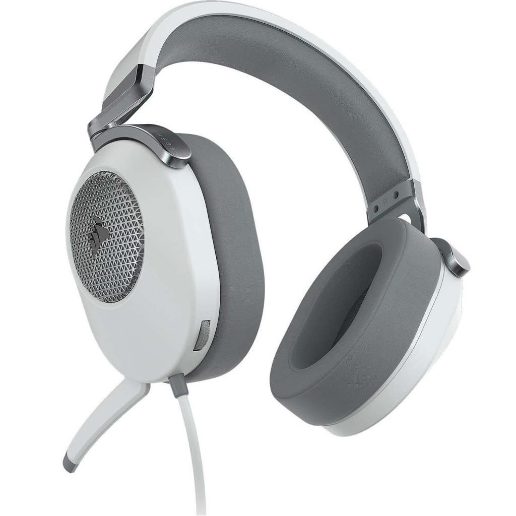 Навушники Corsair HS65 Surround Headset White (CA-9011271-EU) - зображення 4