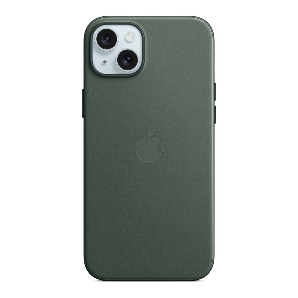 Чохол до мобільного телефона Apple iPhone 15 Plus FineWoven Case with MagSafe Evergreen (MT4F3ZM/A) - зображення 1