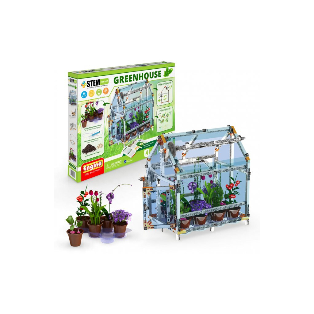 Конструктор Engino Stem Міні-теплиця на 9 горщиків (STH81) - зображення 2