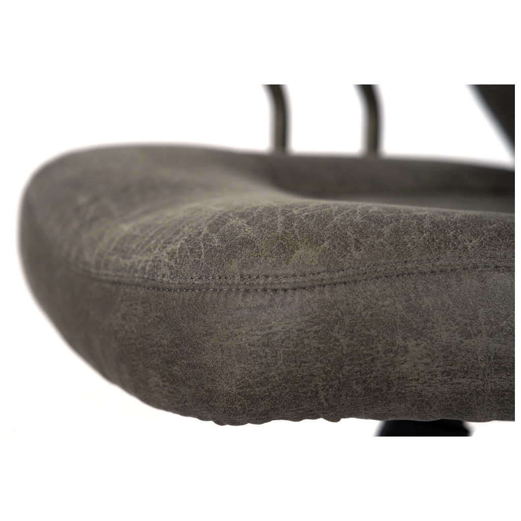 Офісне крісло Аклас Булат R-SR (Штучна замша 02 Dark gray) (00172366) - зображення 7