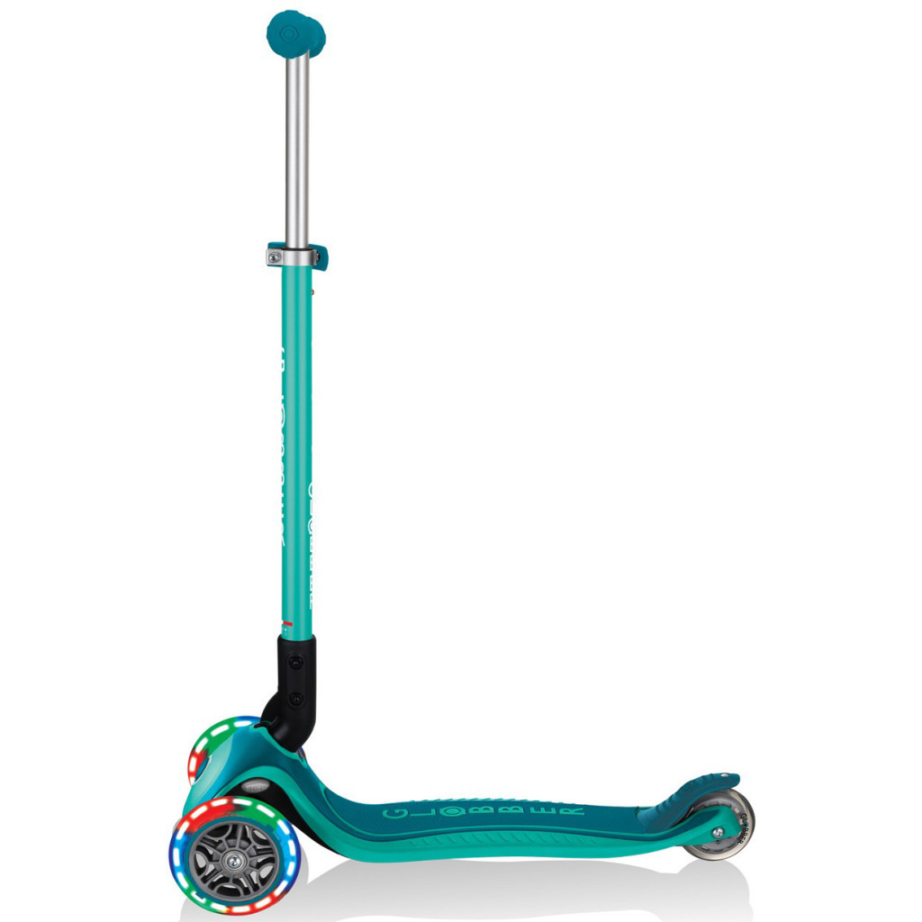 Самокат Globber Primo Foldable Plus Lights зелений (439-107) - зображення 3