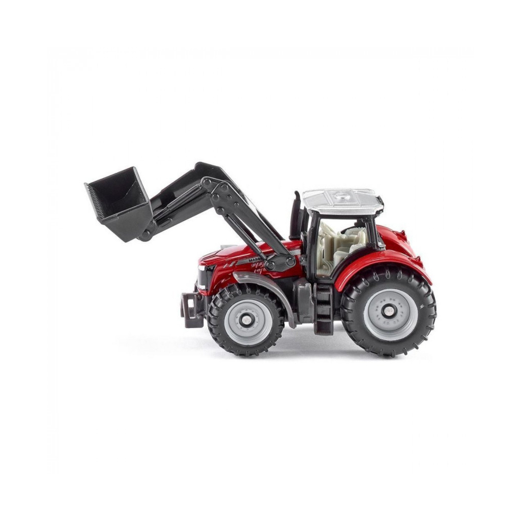 Спецтехніка Siku Трактор Massey Ferguson з навантажувачем (6002388) - зображення 2