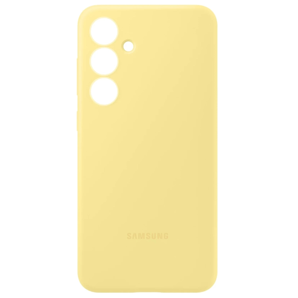 Чохол до мобільного телефона Samsung Silicone Case Samsung Galaxy S24 FE Yellow (EF-PS721CYEGWW) - зображення 1