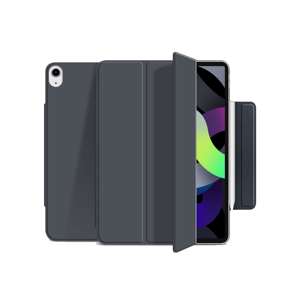 Чохол до планшета BeCover Magnetic Buckle Apple iPad Air 10.9 2020 Steel Gray (706569) - зображення 1