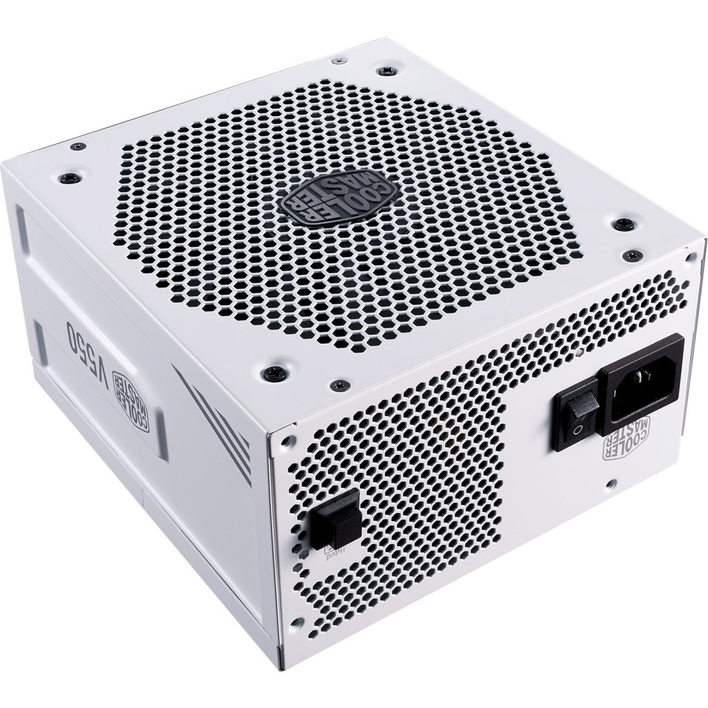 Блок живлення CoolerMaster 550W V550 GOLD-V2 WHITE EDITION (MPY-550V-AGBAG-EU) - зображення 5