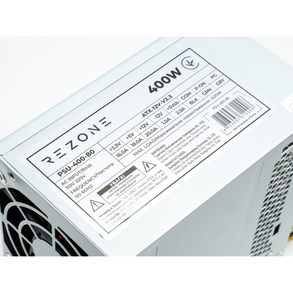 Блок живлення Rezone Case 400-80 ОЕМ (400-80) - зображення 5