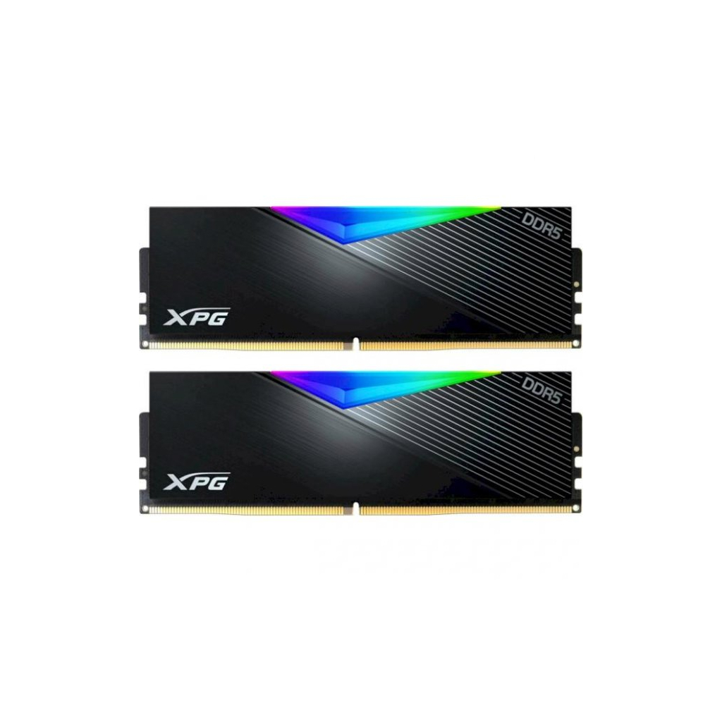 Модуль пам'яті для комп'ютера DDR5 32GB (2x16GB) 5200 MHz ADATA (AX5U5200C3816G-DCLARBK) - зображення 1