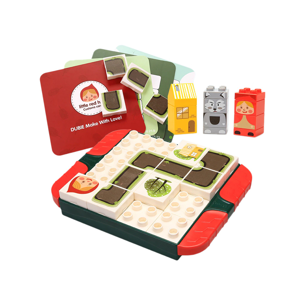 Конструктор Wange Червона шапочка - гра лабіринт + книжка (WNG-416) - зображення 1