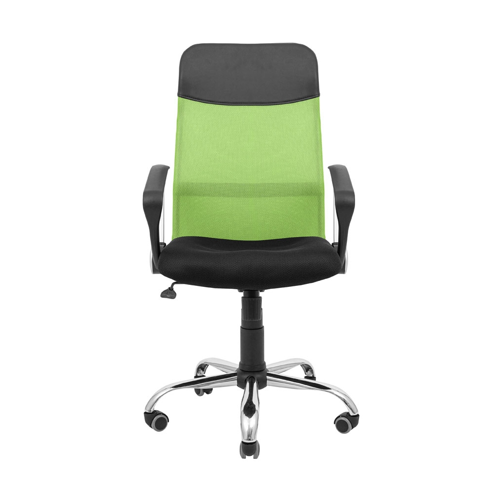 Офісне крісло Richman Ультра Ю Хром M-1 (Tilt) Сітка чорна + зелена (ADD0003103) - зображення 2