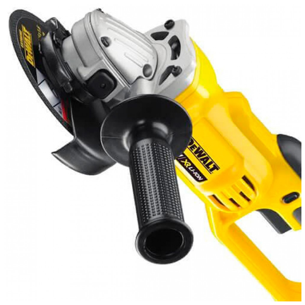 Шліфувальна машина DeWALT 18В XR Li-lon, 125 мм, 8000 об/хв, вага 2.2 кг (без АКБ та ЗП) (DCG412N) - зображення 4