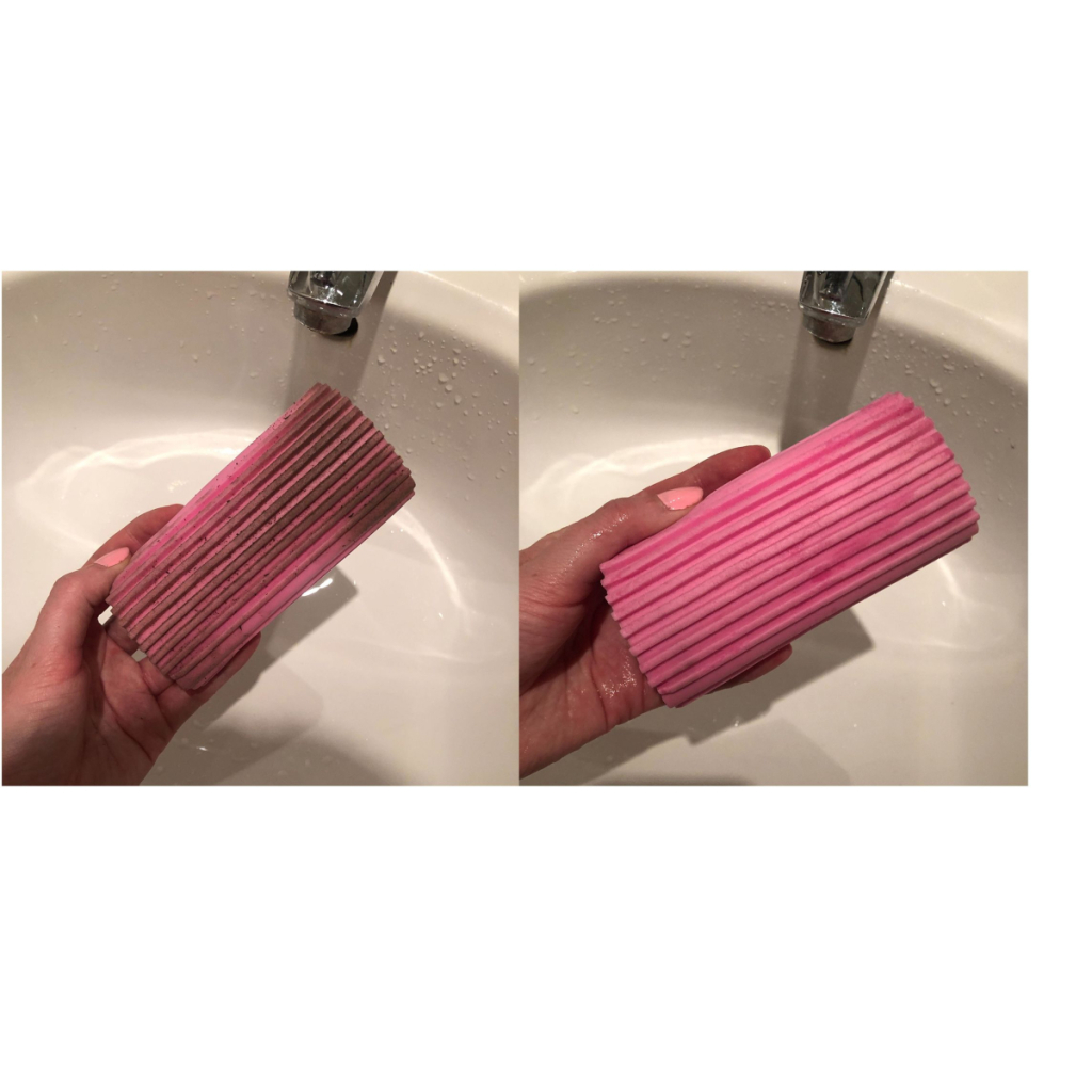 Губка для прибирання Scrub Daddy Damp Duster Для пилу Рожева (5060481022767/5060481023788) - зображення 3