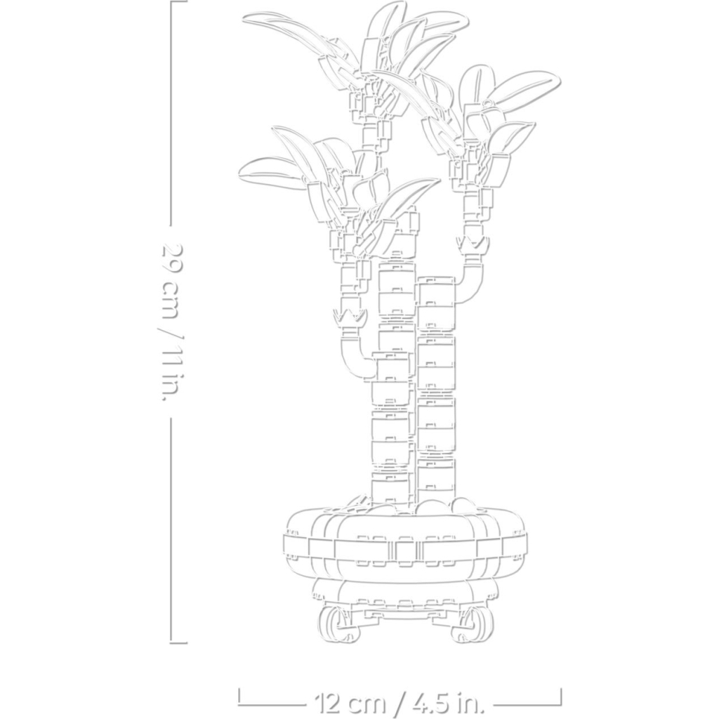 Конструктор LEGO Botanicals Бамбук щастя (10344) - зображення 6