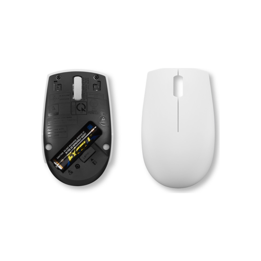 Мишка Lenovo 300 Wireless Cloud Grey (GY51L15677) - зображення 6