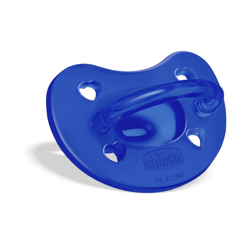 Пустушка Chicco Physioforma Soft силіконова від 16 до 36 місяців, 1шт. (синя) (73091.96) - зображення 3