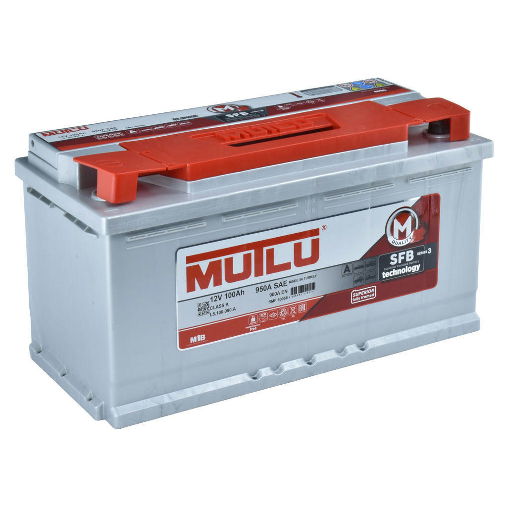 Акумулятор автомобільний MUTLU 6СТ-100 (0) SFB L5.100.090.A - зображення 3