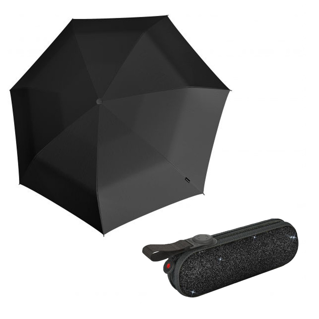 Парасоля Knirps X1 Manual 2Glam Black Ecorepel (Kn95 6010 8508) - зображення 1