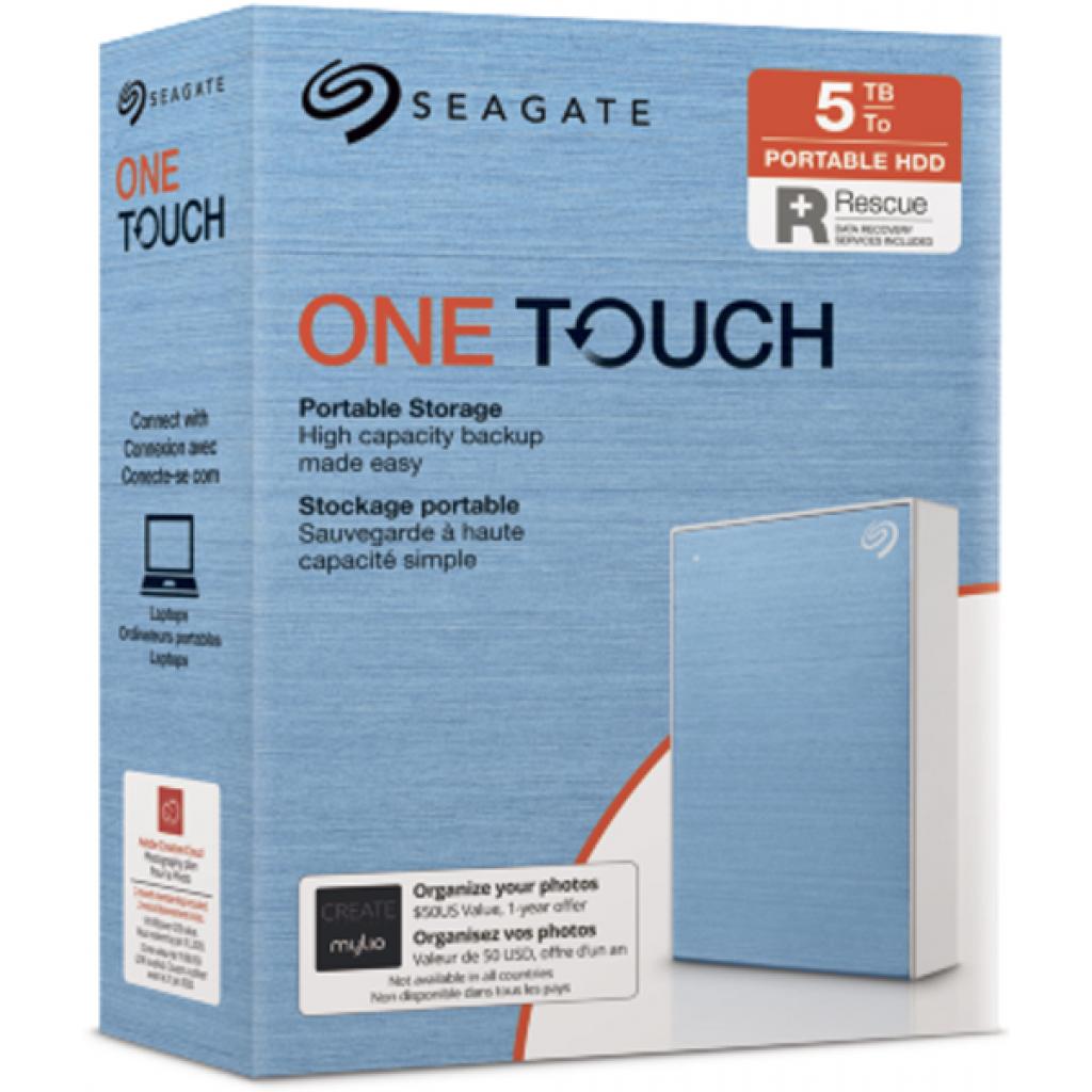 Зовнішній жорсткий диск 2.5" 5TB One Touch USB 3.2 Seagate (STKC5000402) - зображення 8