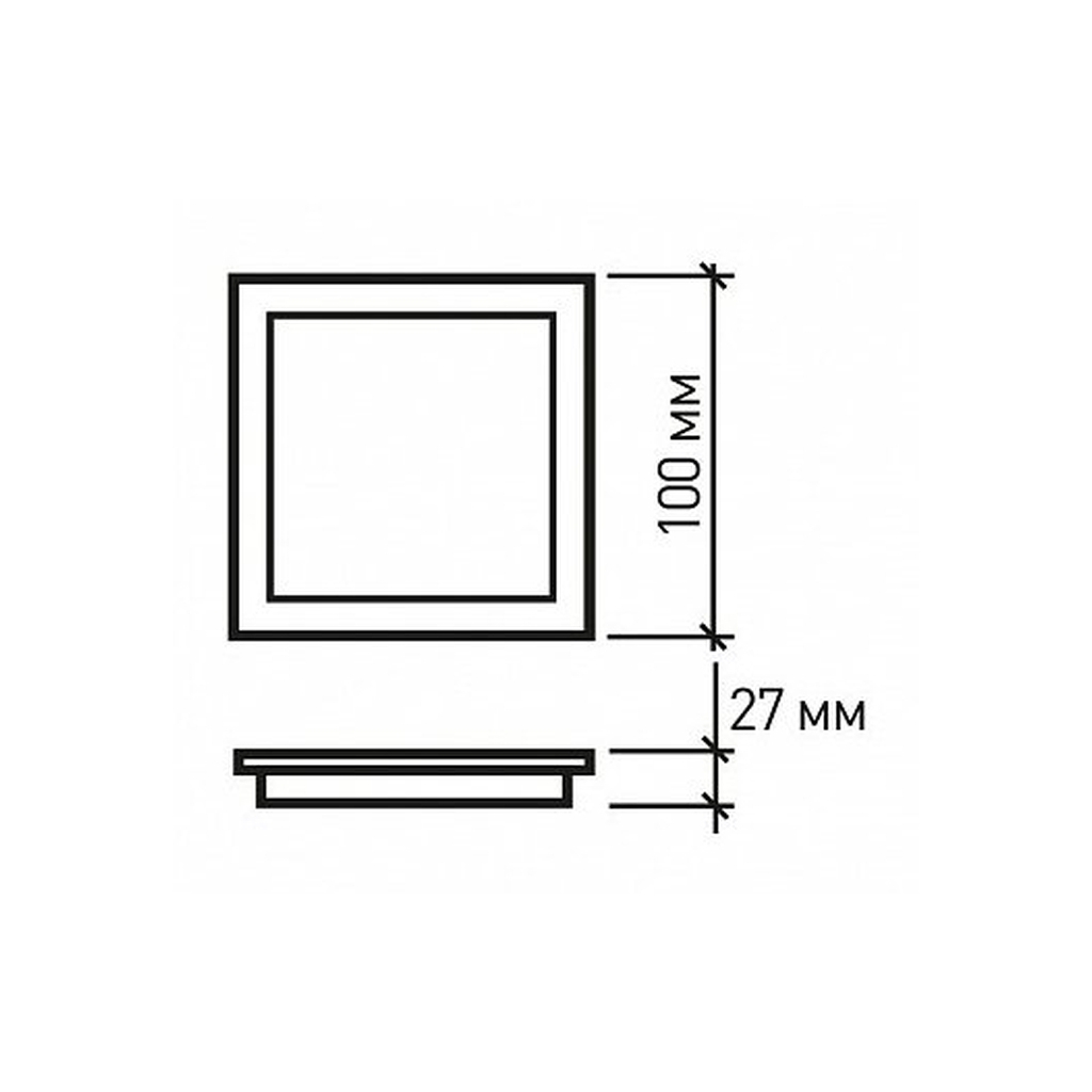 Світильник Eurolamp LED Glass Downlight 6W 500 Lm 3000K (LED-DLS-6/3(glass)) - зображення 3