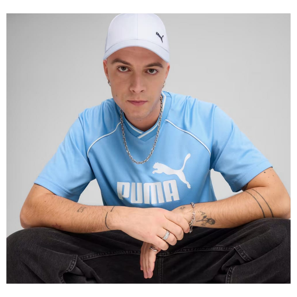 Кепка Puma Ess Metal Cat Bb Cap 025994-07 білий M (4067983508387) - зображення 3