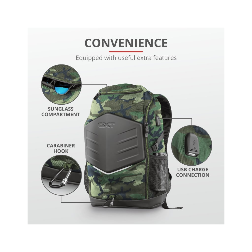 Рюкзак для ноутбука Trust 15.6" GXT 1255 Outlaw CAMO (23302) - зображення 12