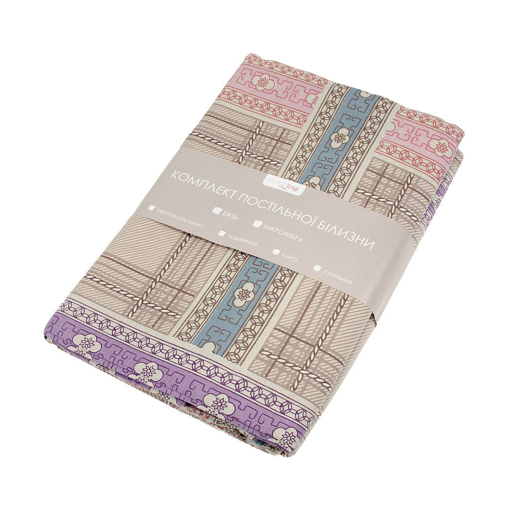 Постільна білизна Home Line Димка бязь, Євро (168365) - зображення 1