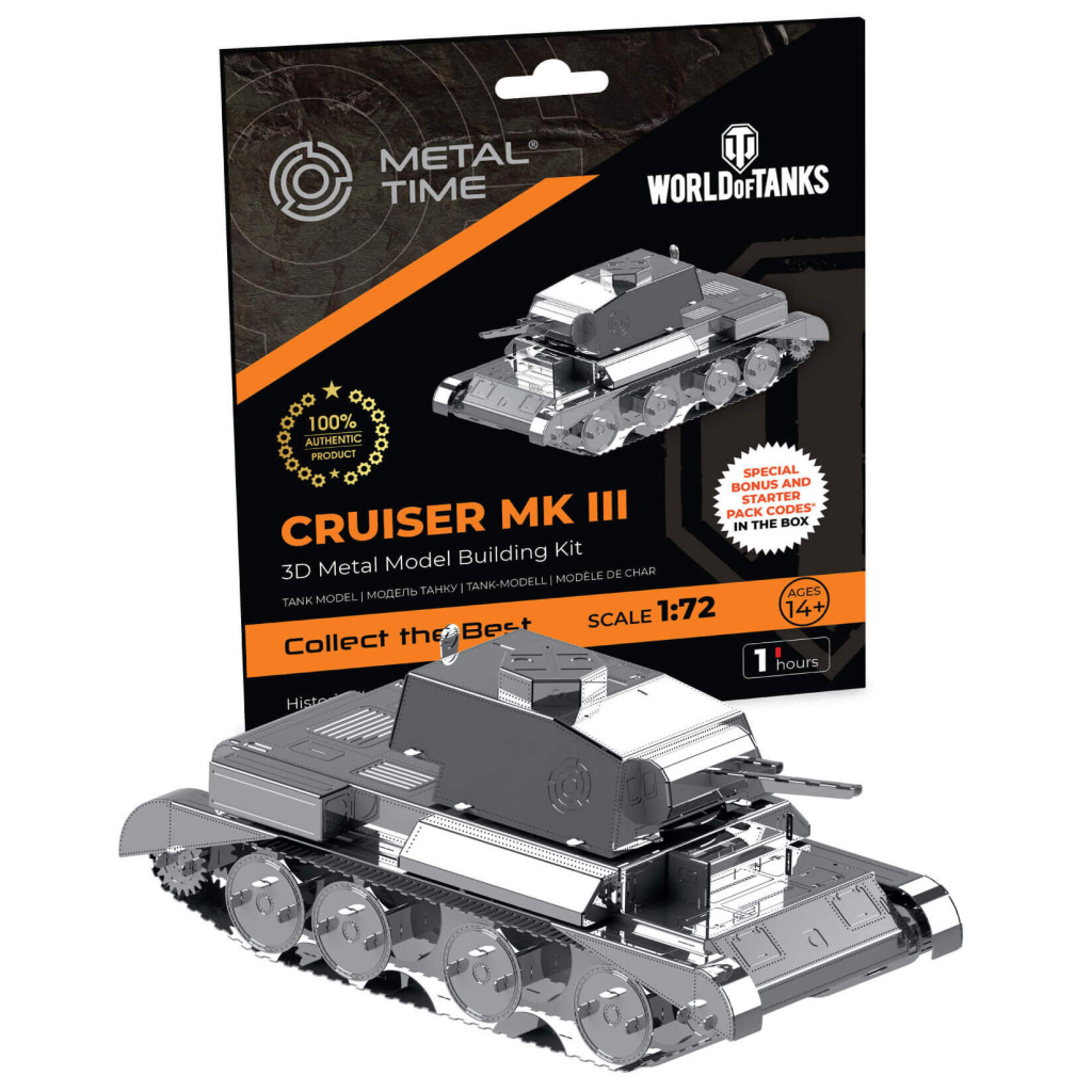 Конструктор Metal Time колекційна модель Cruiser Mk III (MT064) - зображення 1