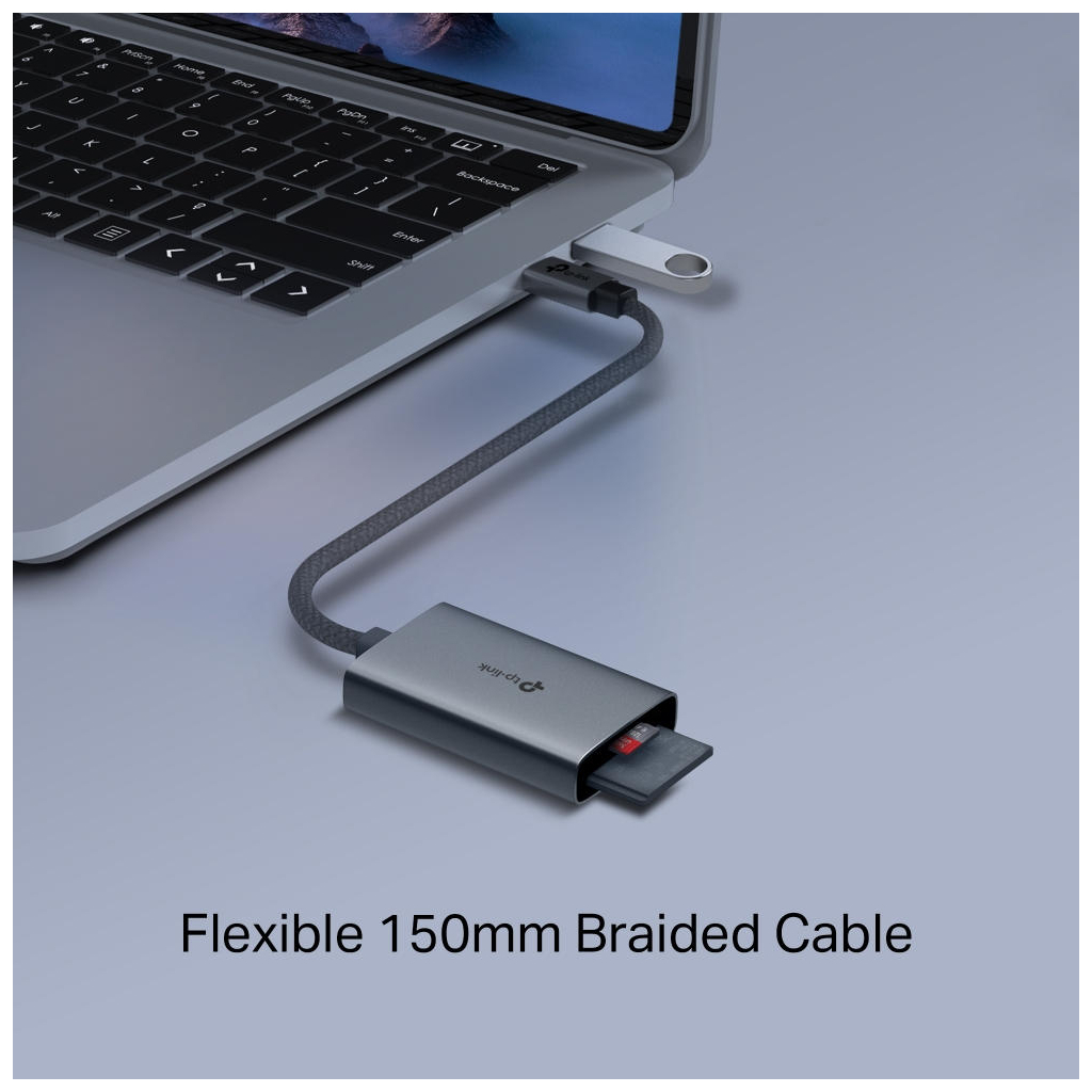 Зчитувач флеш-карт TP-Link USB-C to SD/TF (UA440C) - зображення 10
