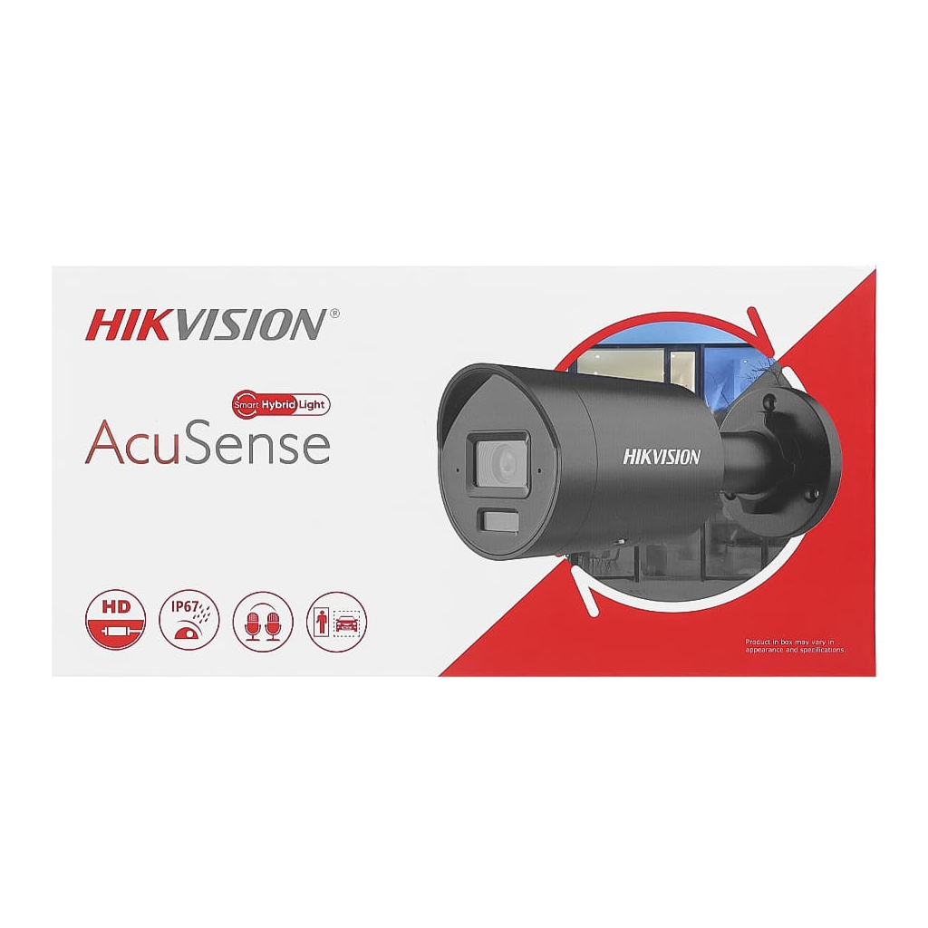 Камера відеоспостереження Hikvision DS-2CD2043G2-LI2U-B (2.8) - зображення 7