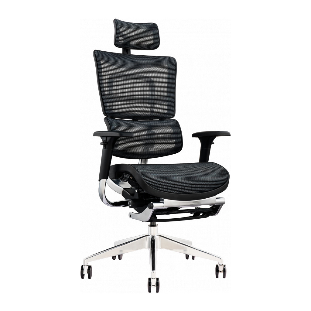 Офісне крісло GT Racer X-802L Black (W-21) - зображення 1