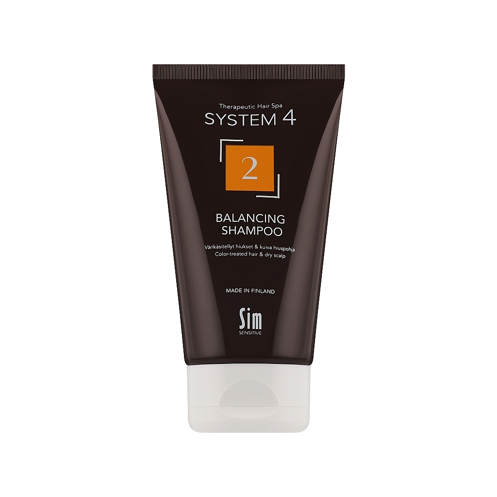 Шампунь Sim Sensitive System 4 Для сухого, фарбованого і пошкодженого волосся 75 мл (6417150024239) - зображення 1