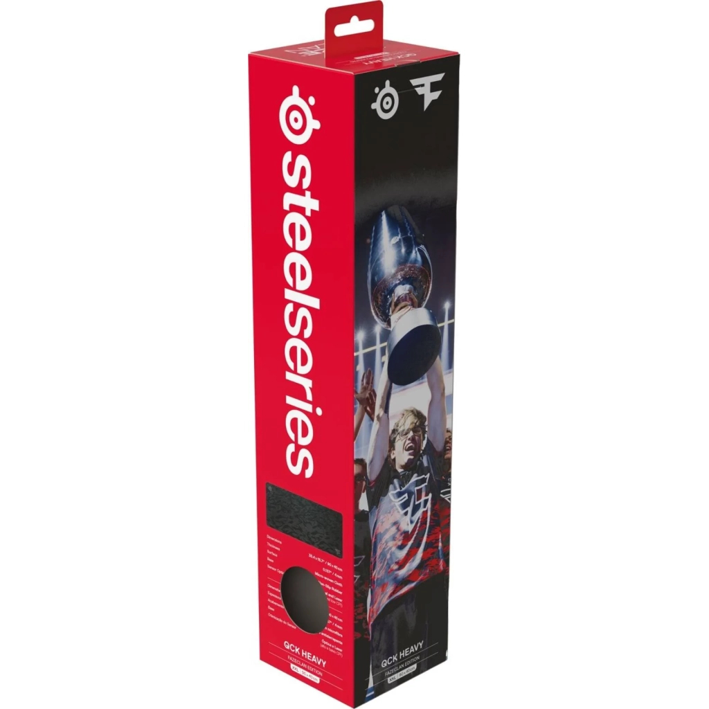 Килимок для мишки SteelSeries Qck XXL Faze Clan Black (63428) - зображення 4