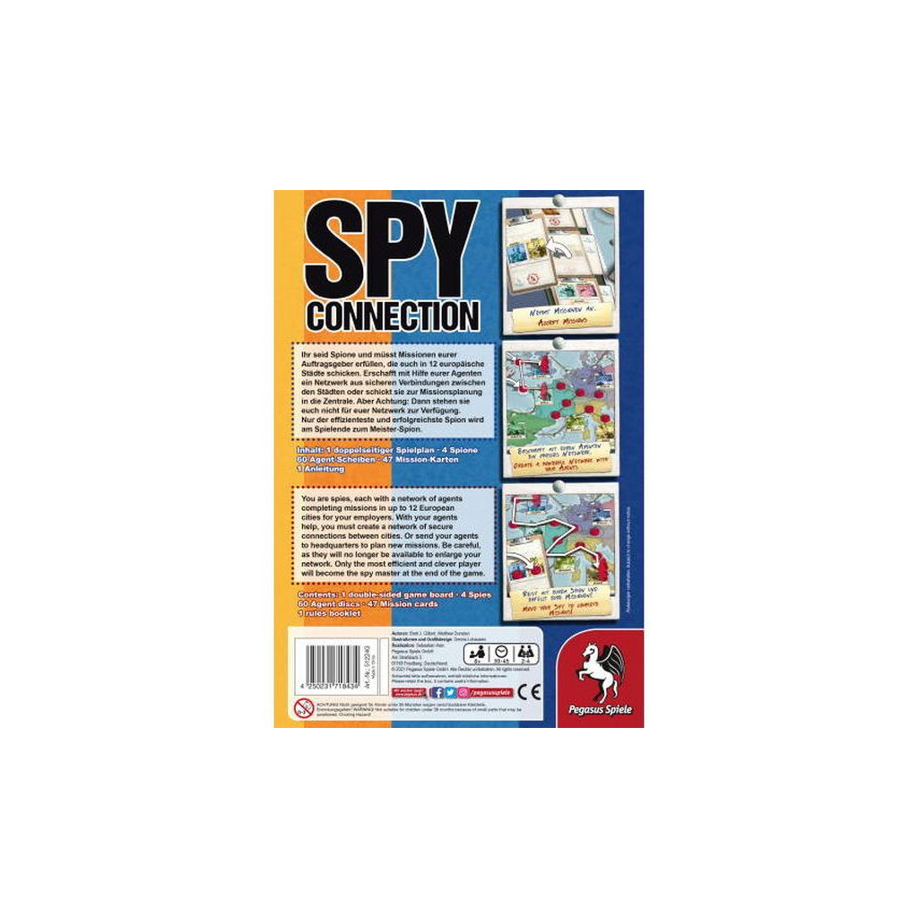 Настільна гра Pegasus Spiele Шпигунський зв'язок (Spy Connection) англійська (PS104) - зображення 5