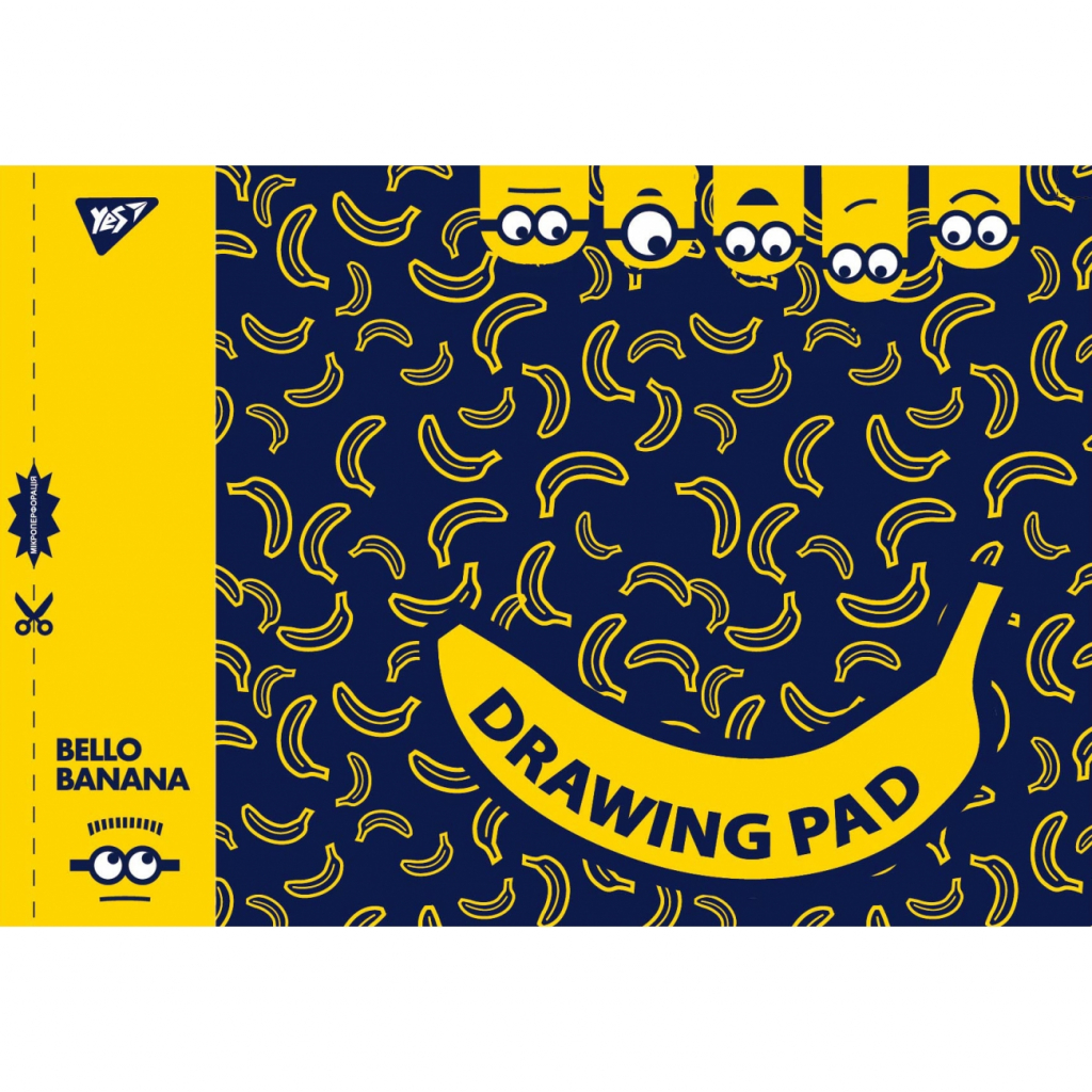 Альбом для малювання Yes А4 скоба з перфорацією, 28 аркушів (130437) - зображення 3