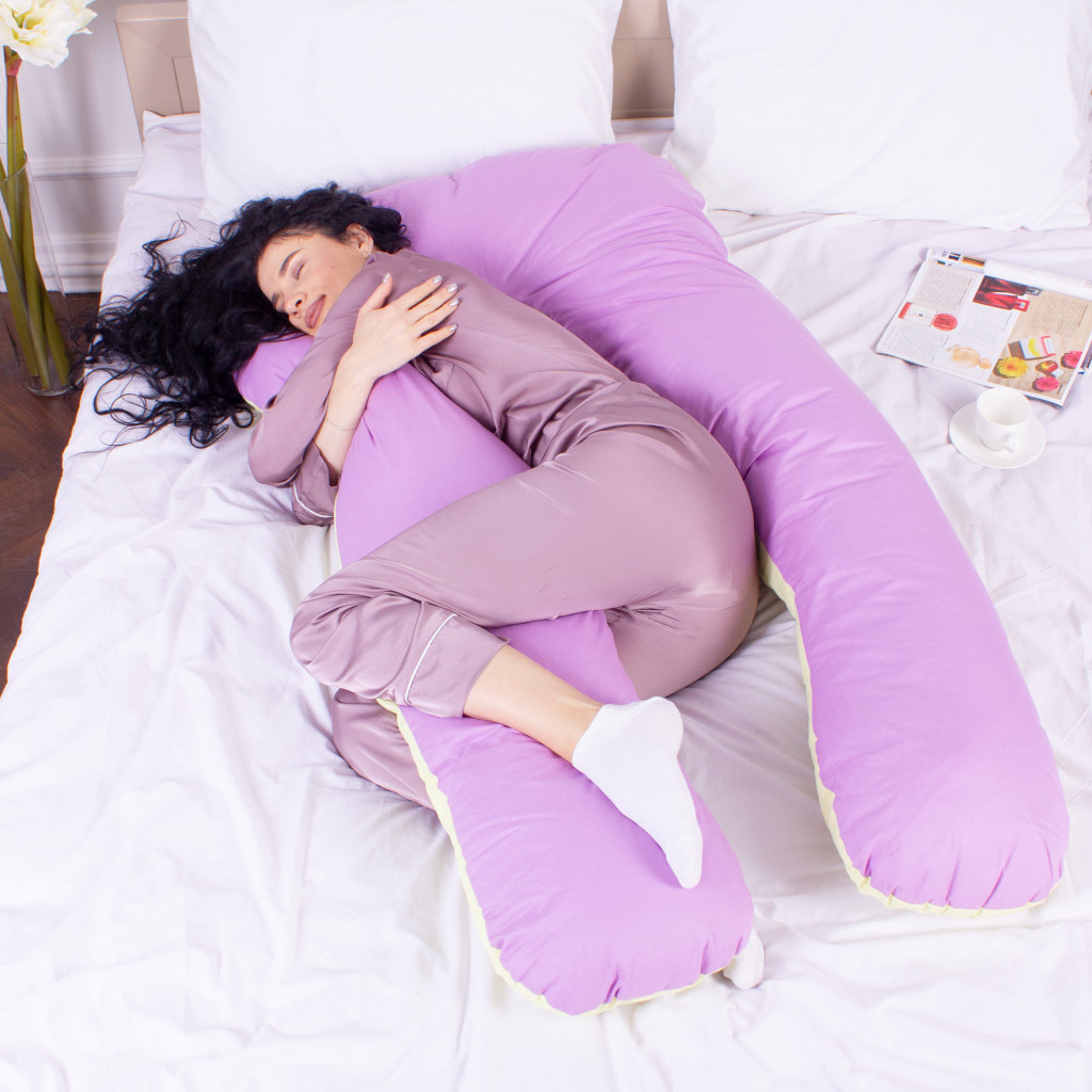 Подушка MirSon для вагітних та відпочинку Naturale Line №8003 U-подібна Batista (2200006178163) - изображение 2