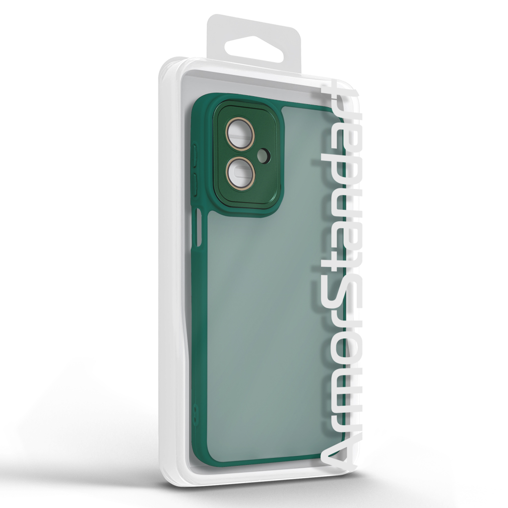 Чохол до мобільного телефона Armorstandart ShadeX Motorola G55 5G Dark Green (ARM83387) - зображення 3