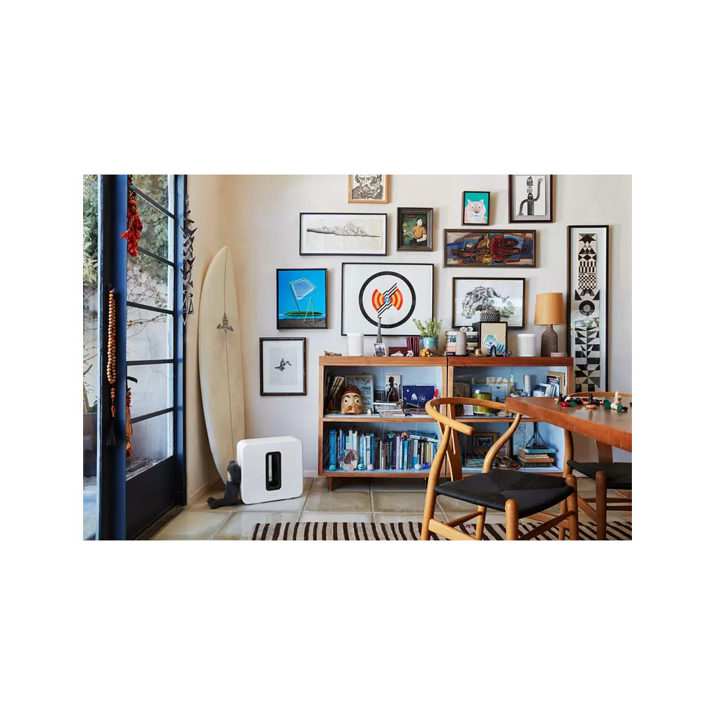 Домашній сабвуфер Sonos Sub Gen3 White (SUBG3EU1) - зображення 8