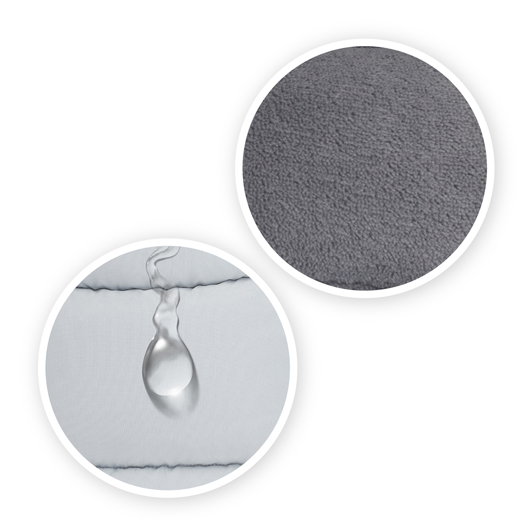 Зимовий конверт MoMi Sleeping bag gray (AKCE00034) - зображення 4