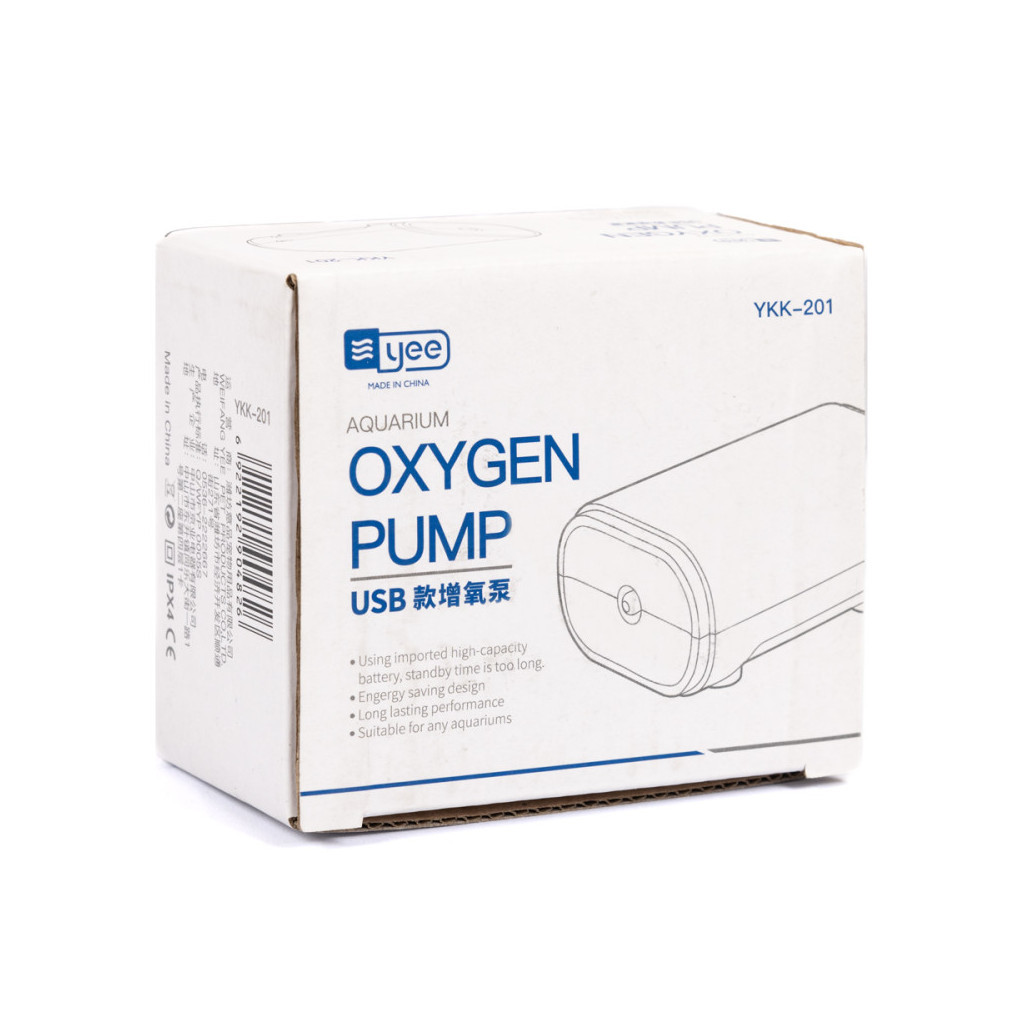 Компресор для акваріума Yee з USB кабелем 1.5 Вт (6922192904826) - изображение 3