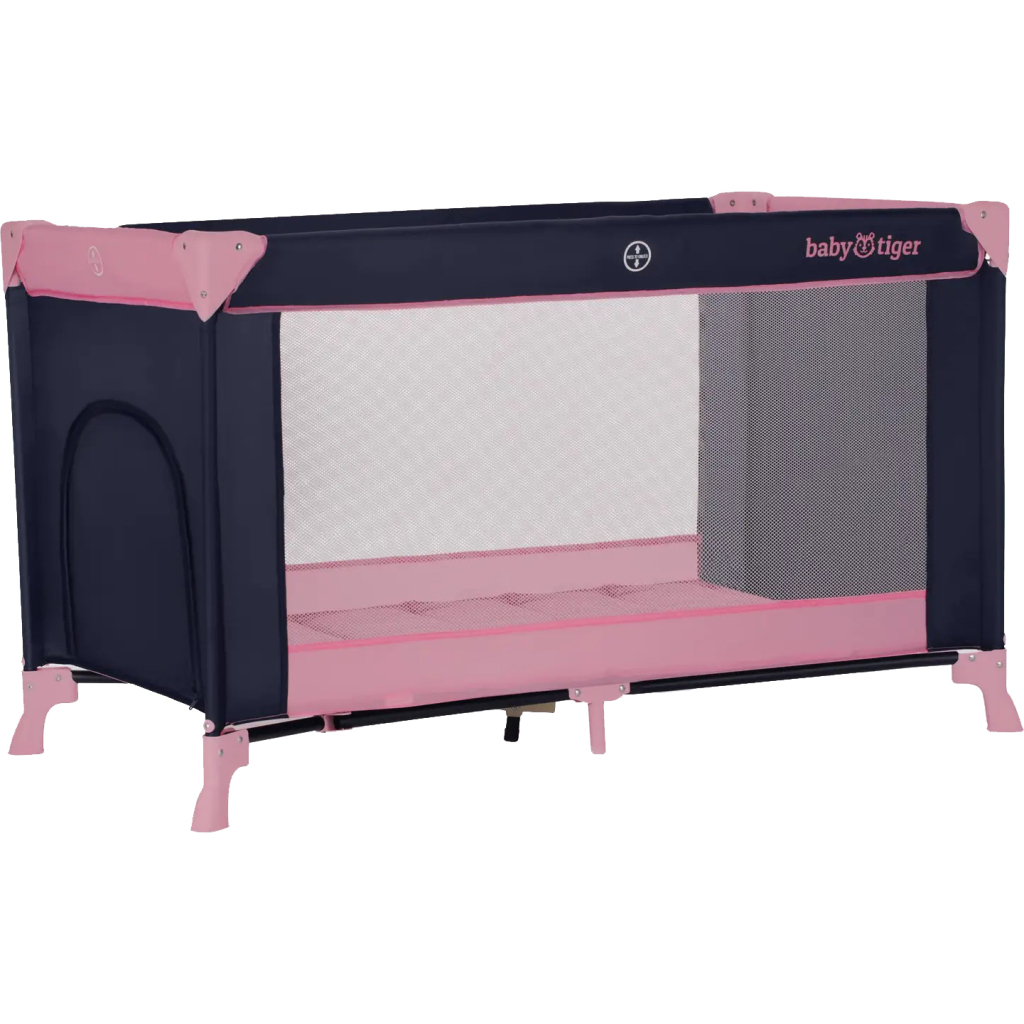 Дитячий манеж Babytiger Viki Pink Navy (5902533918126) - зображення 1