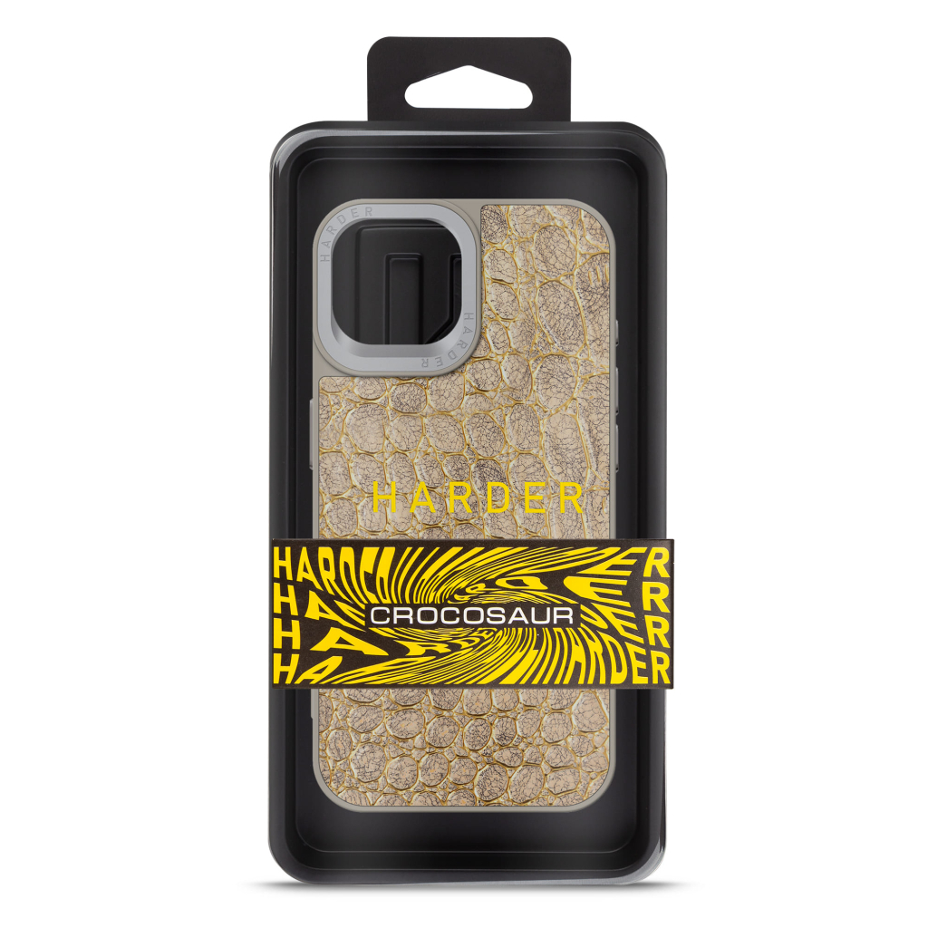 Чохол до мобільного телефона Harder Crocosaur Apple iPhone 15 Titanium (ARM76699) - зображення 3