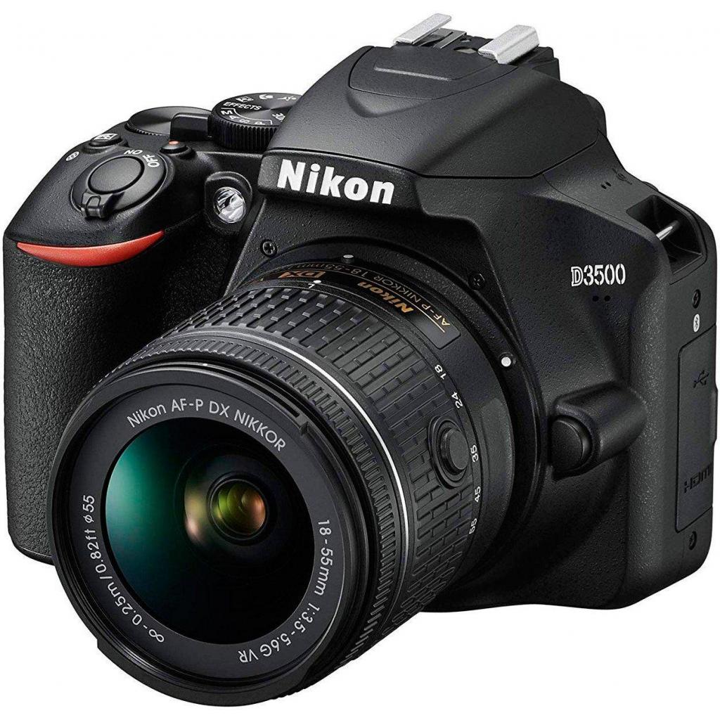 Цифровий фотоапарат Nikon D3500 AF-P 18-55 VR kit (VBA550K001) - зображення 1